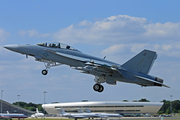 United States Navy Boeing F/A-18F Super Hornet (168890) at  Farnborough, United Kingdom