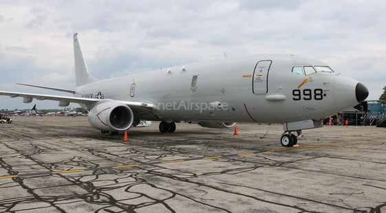 United States Navy Boeing P-8A Poseidon (168998) at  Detroit - Willow Run, United States