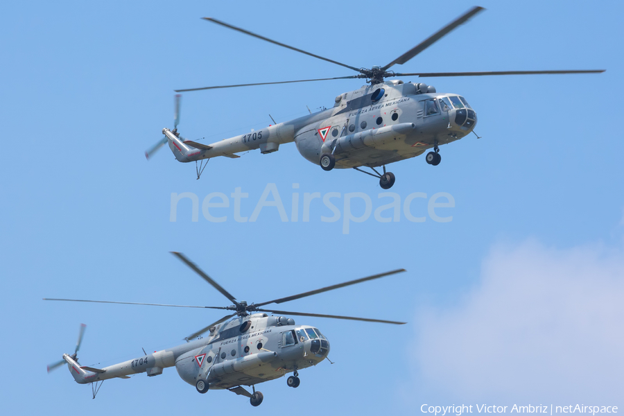 Mexican Air Force (Fuerza Aerea Mexicana) Mil Mi-17-1V Hip-H (1705) | Photo 120817