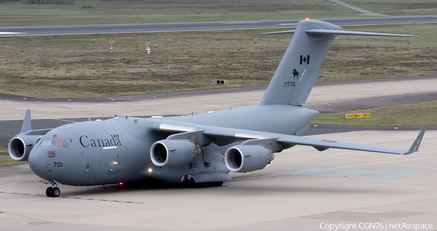 Canadian Armed Forces Boeing CC-177 Globemaster III (177701) | Photo 446057