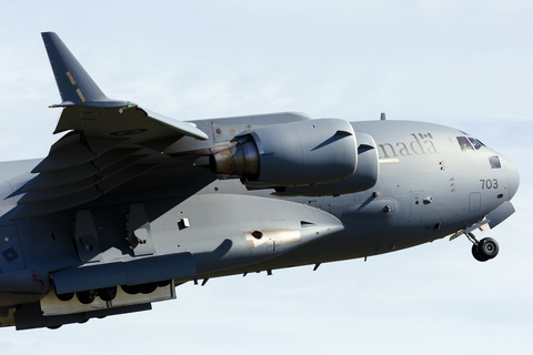 Canadian Armed Forces Boeing CC-177 Globemaster III (177703) at  RAF Fairford, United Kingdom