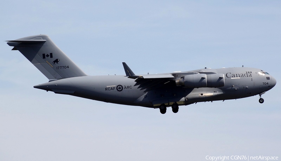 Canadian Armed Forces Boeing CC-177 Globemaster III (177704) | Photo 396698