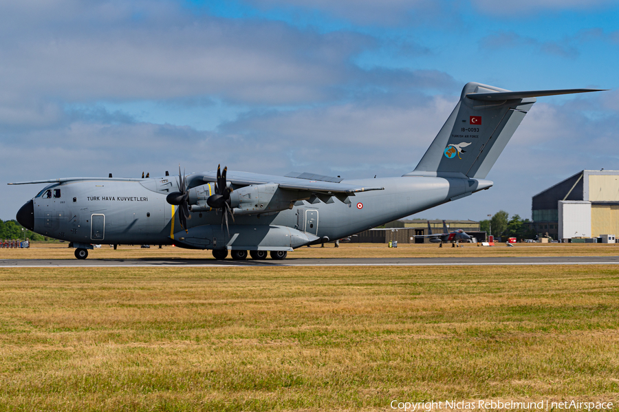 Turkish Air Force (Türk Hava Kuvvetleri) Airbus A400M-180 Atlas (18-0093) | Photo 574176