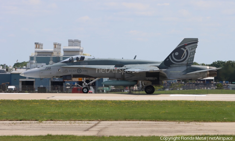 Royal Canadian Air Force McDonnell Douglas CF-188A Hornet (188735) | Photo 646209