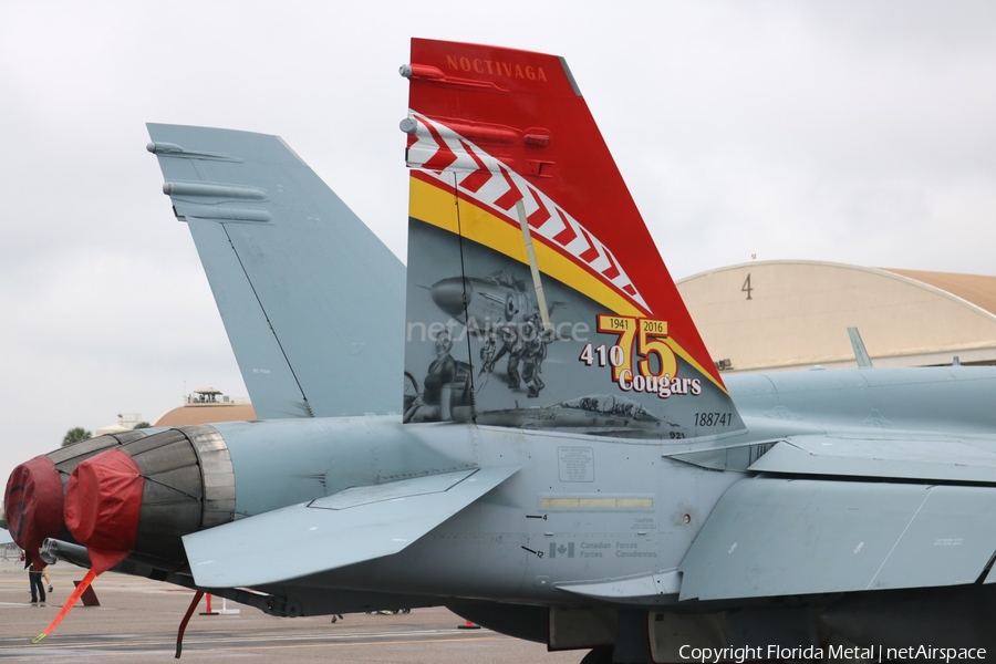 Canadian Armed Forces McDonnell Douglas CF-188A Hornet (188741) | Photo 309242