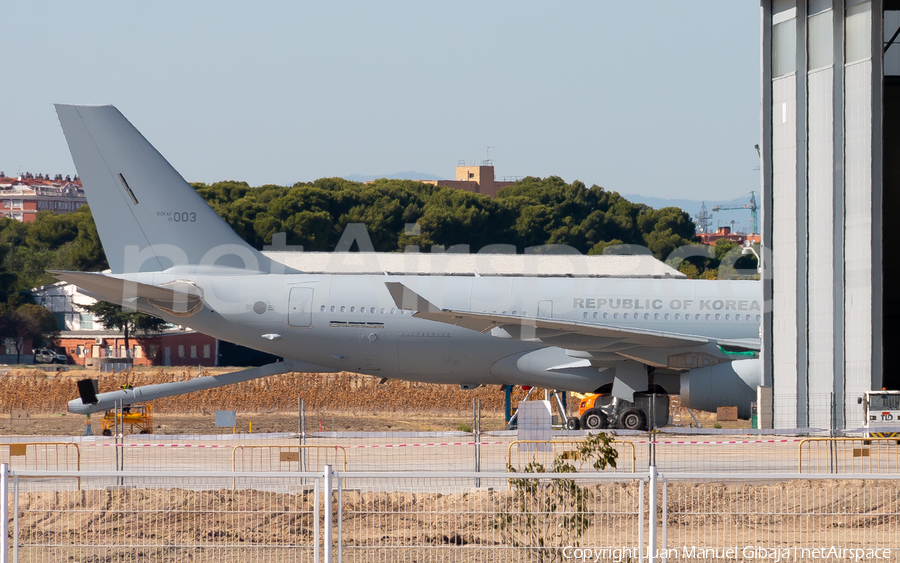 Republic of Korea Air Force Airbus A330-243MRTT (19-003) | Photo 352481