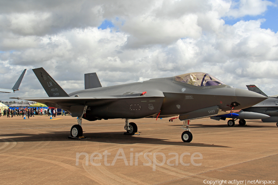 United States Air Force Lockheed Martin F-35A Lightning II (19-5493) | Photo 586262