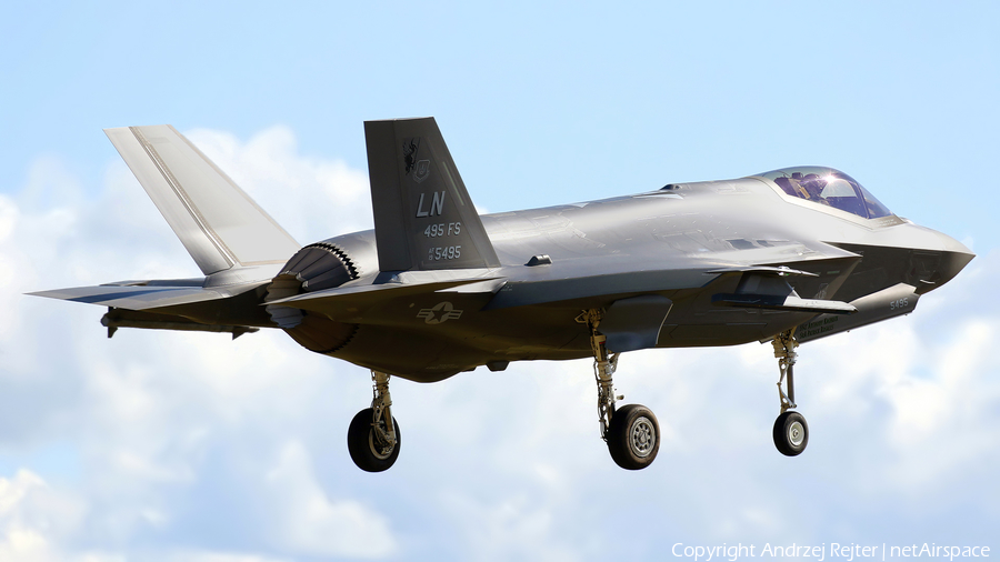 United States Air Force Lockheed Martin F-35A Lightning II (19-5495) | Photo 512786