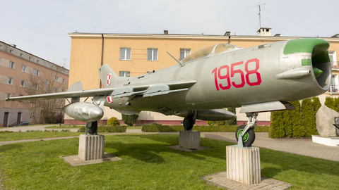 Polish Air Force (Siły Powietrzne) Mikoyan-Gurevich MiG-19PM Farmer-E (1958) at  Slupsk - Redzikowo, Poland