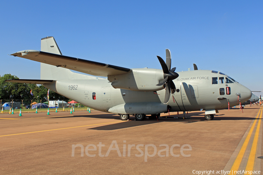Slovak Air Force Alenia C-27J Spartan (1962) | Photo 254670
