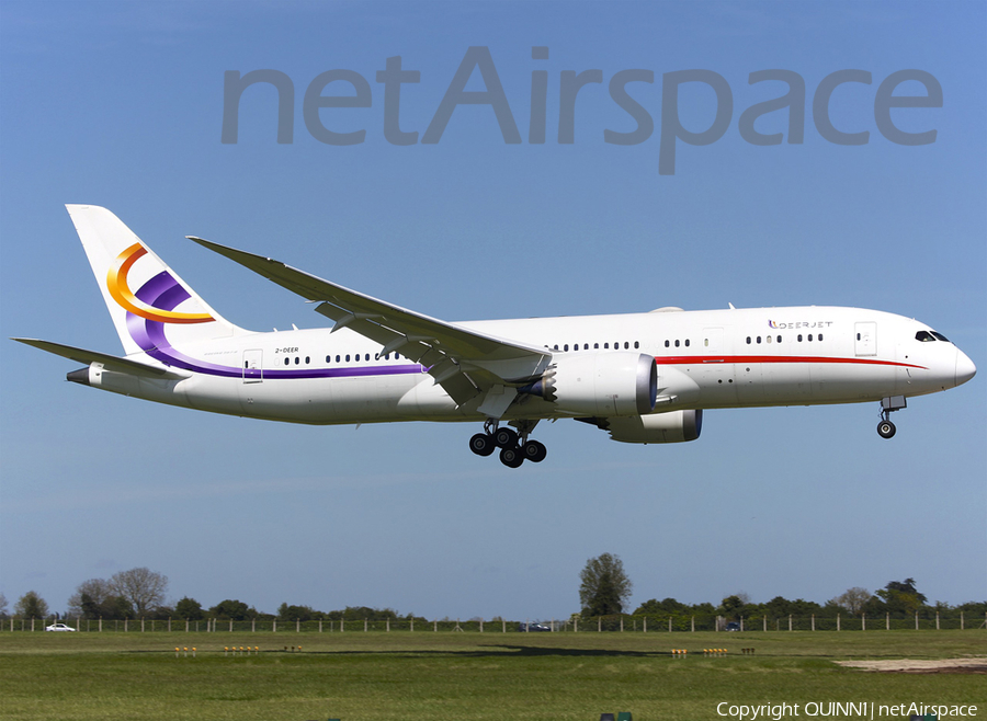 Deer Jet Boeing 787-8(BBJ) Dreamliner (2-DEER) | Photo 163428