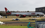 Azman Air Airbus A340-642 (2-EALJ) at  Bournemouth - International (Hurn), United Kingdom