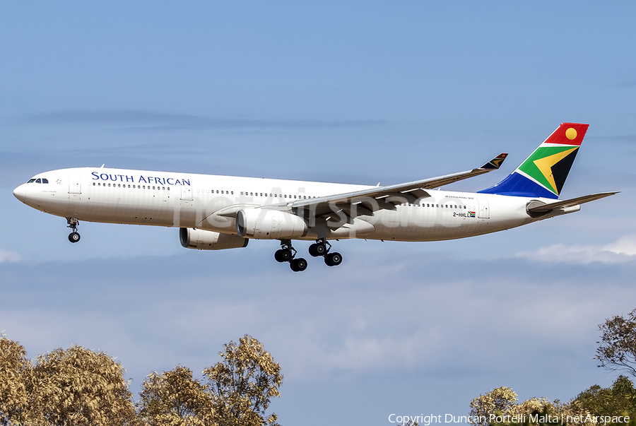 South African Airways Airbus A330-343E (2-HHLL) | Photo 444300