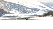 (Private) Bombardier BD-700-1A10 Global 6000 (2-KSFR) at  Samedan - St. Moritz, Switzerland