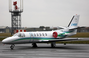 (Private) Cessna 550 Citation Bravo (2-WOOD) at  Bournemouth - International (Hurn), United Kingdom