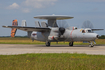 French Navy (Aéronavale) Grumman E-2C Hawkeye (2) at  Lanidivisau AFB, France