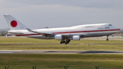 Japan Ground Self-Defense Force Boeing 747-47C (20-1101) at  Brussels - International, Belgium