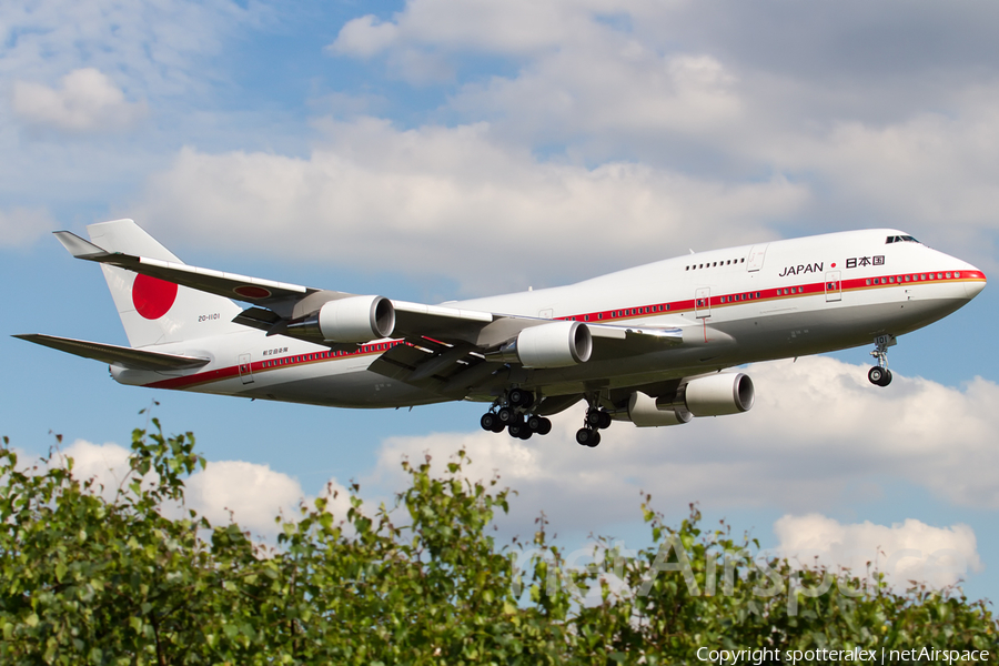 Japan Ground Self-Defense Force Boeing 747-47C (20-1101) | Photo 173107