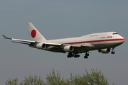 Japan Ground Self-Defense Force Boeing 747-47C (20-1101) at  Luxembourg - Findel, Luxembourg