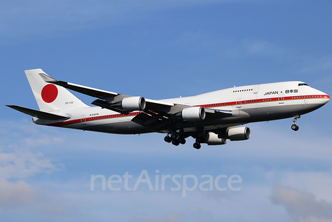 Japan Air Self-Defense Force Boeing 747-47C (20-1102) at  Hamburg - Fuhlsbuettel (Helmut Schmidt), Germany