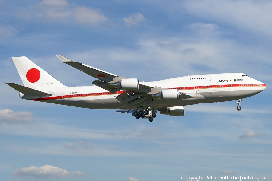 Japan Air Self-Defense Force Boeing 747-47C (20-1102) | Photo 172982