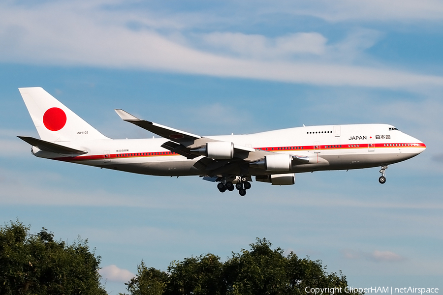 Japan Air Self-Defense Force Boeing 747-47C (20-1102) | Photo 176699