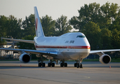 Japan Air Self-Defense Force Boeing 747-47C (20-1102) at  Warsaw - Frederic Chopin International, Poland