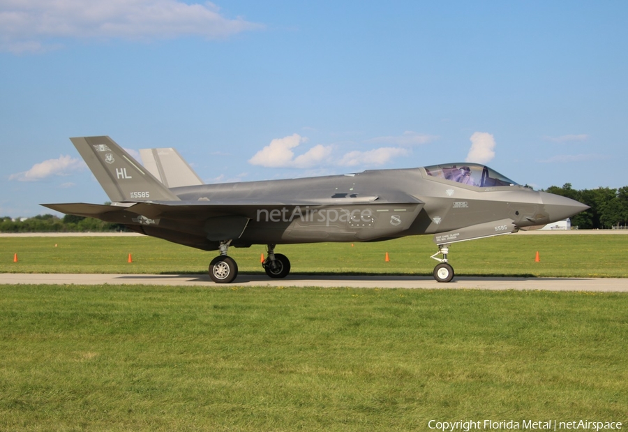 United States Air Force Lockheed Martin F-35A Lightning II (20-5585) | Photo 645319