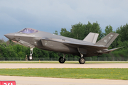 United States Air Force Lockheed Martin F-35A Lightning II (20-5585) at  Oshkosh - Wittman Regional, United States