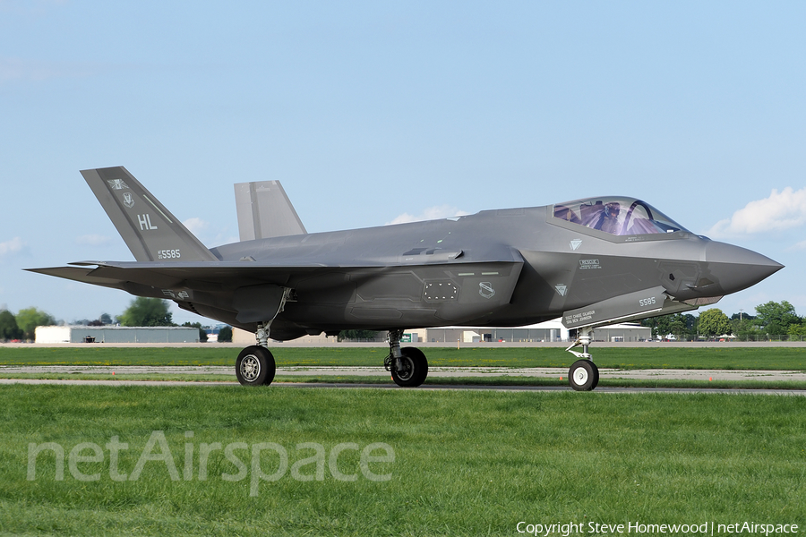 United States Air Force Lockheed Martin F-35A Lightning II (20-5585) | Photo 677838