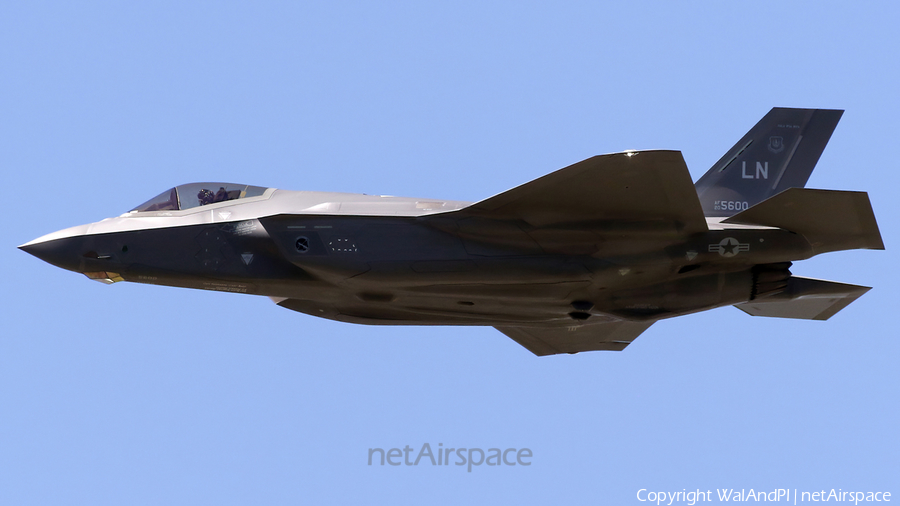 United States Air Force Lockheed Martin F-35A Lightning II (20-5600) | Photo 630729