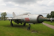 Polish Air Force (Siły Powietrzne) Mikoyan-Gurevich MiG-21PF Fishbed-D (2004) at  Krakow Rakowice-Czyzyny (closed) Polish Aviation Museum (open), Poland