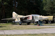 German Air Force Mikoyan-Gurevich MiG-23UB Flogger-C (2057) at  Eberswalde Finow, Germany