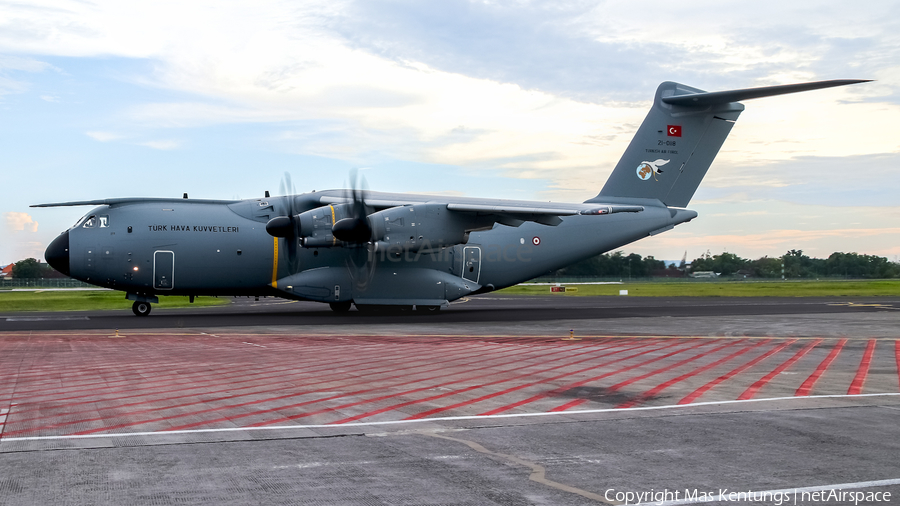 Turkish Air Force (Türk Hava Kuvvetleri) Airbus A400M-180 Atlas (21-0118) | Photo 549596