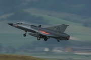 Austrian Air Force SAAB J 35OE Draken (21) at  Zeltweg, Austria