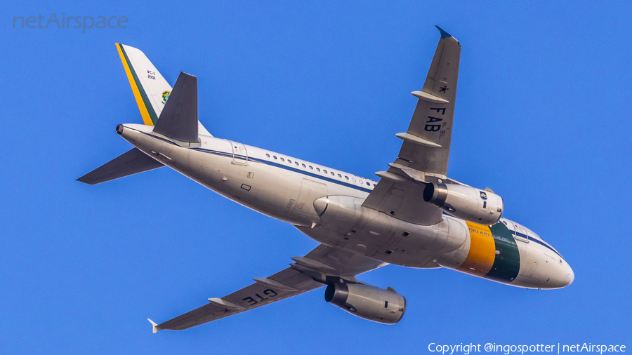 Brazilian Air Force (Forca Aerea Brasileira) Airbus A319-133X CJ (VC-1A) (FAB2101) | Photo 394022