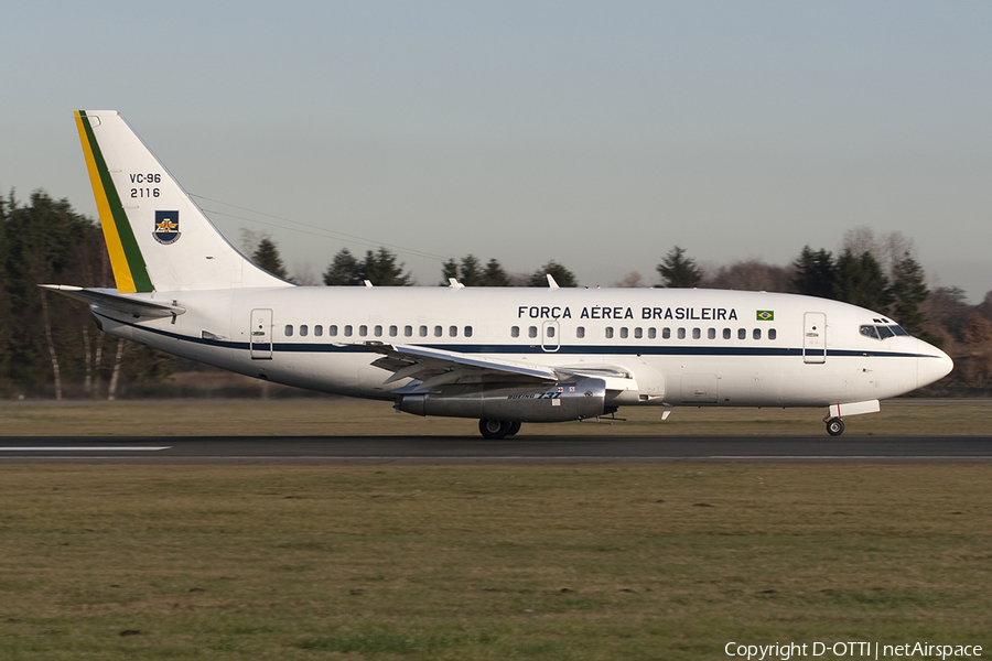 Brazilian Air Force (Forca Aerea Brasileira) Boeing 737-2N3(Adv) (FAB2116) | Photo 284752