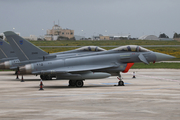 Oman Air Force Eurofighter Typhoon T2 (215) at  Luqa - Malta International, Malta