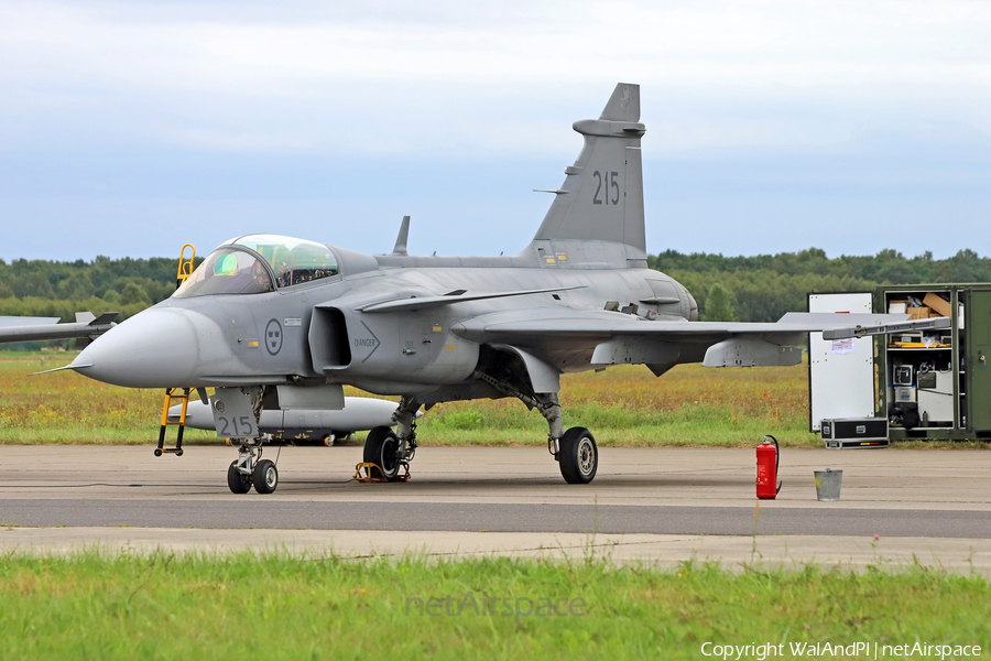 Swedish Air Force (Flygvapnet) SAAB JAS 39C Gripen (39215) | Photo 469210
