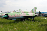 Ukrainian Air Force Mikoyan-Gurevich MiG-21PFM Fishbed-D (21 RED) at  Kiev - Igor Sikorsky International Airport (Zhulyany), Ukraine