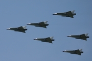 Austrian Air Force SAAB J 35OE Draken (22) at  Zeltweg, Austria