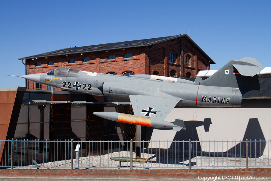 German Navy (Marineflieger) Lockheed F-104G Starfighter (2222) | Photo 312915