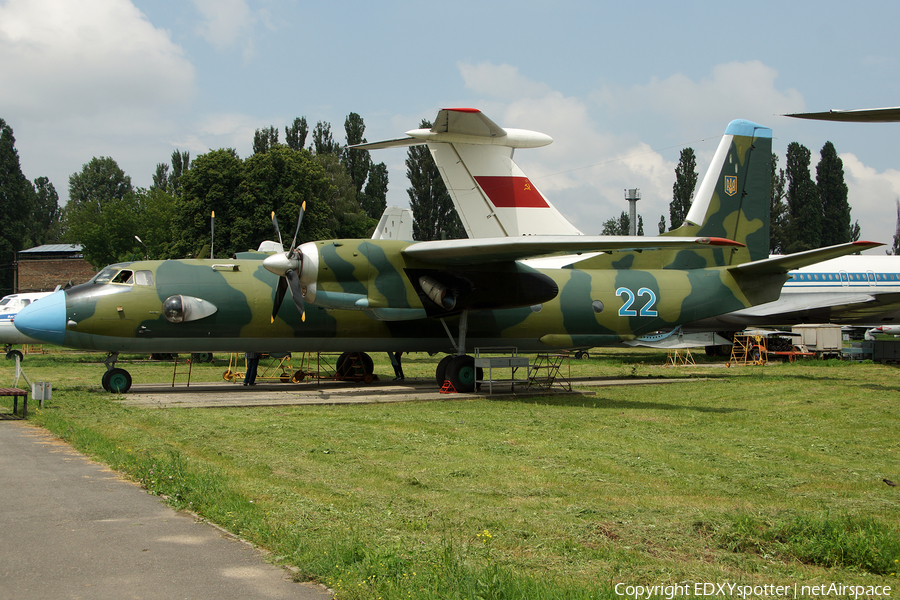 Ukrainian Air Force Antonov An-26 (22 BLUE) | Photo 344701