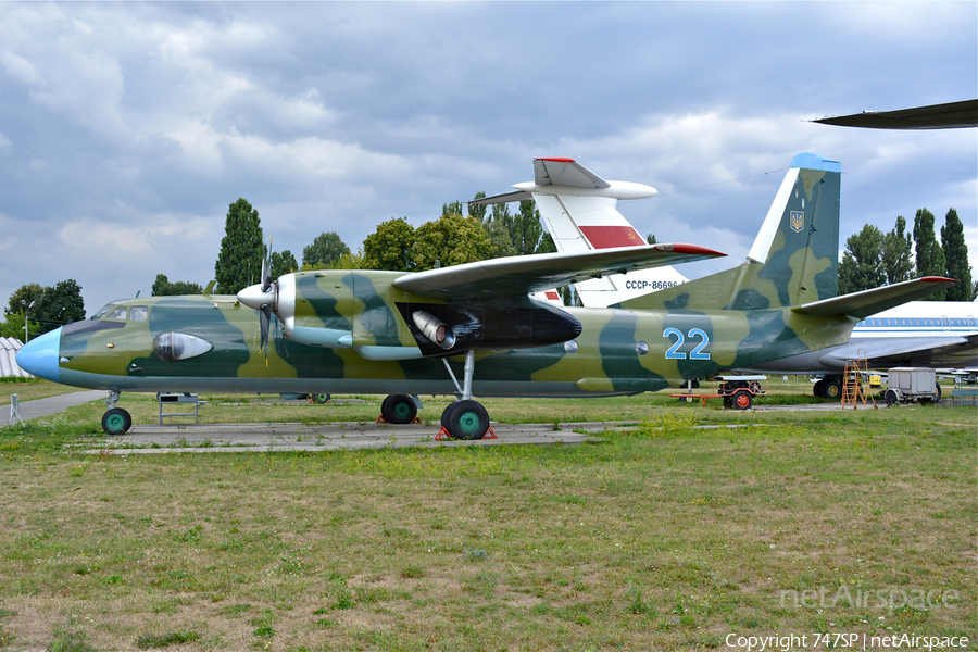 Ukrainian Air Force Antonov An-26 (22 BLUE) | Photo 47303