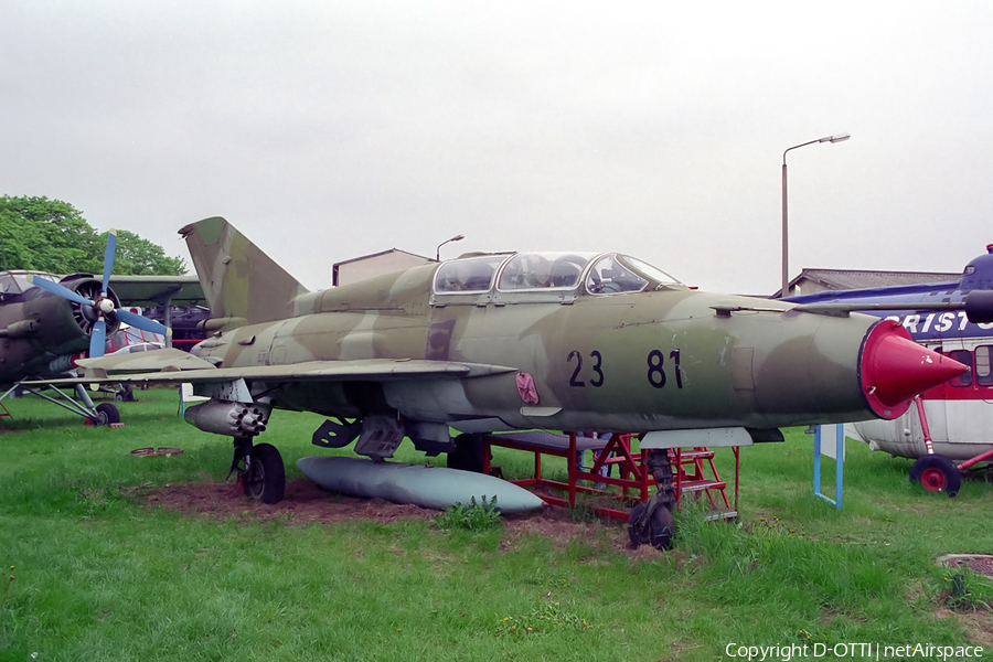 German Air Force Mikoyan-Gurevich MiG-21UM Mongol-B (2381) | Photo 146437