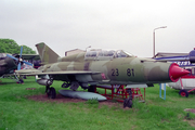 German Air Force Mikoyan-Gurevich MiG-21UM Mongol-B (2381) at  Aeropark Brandenburg - Diepensee (closed), Germany