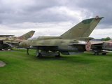 German Air Force (Luftwaffe) Mikoyan-Gurevich MiG-21US Mongol-B (2408) at  Hermeskeil Museum, Germany