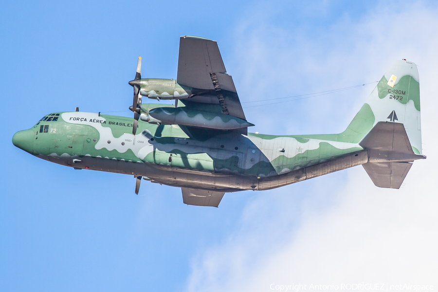 Brazilian Air Force (Forca Aerea Brasileira) Lockheed C-130H Hercules (FAB2472) | Photo 413649