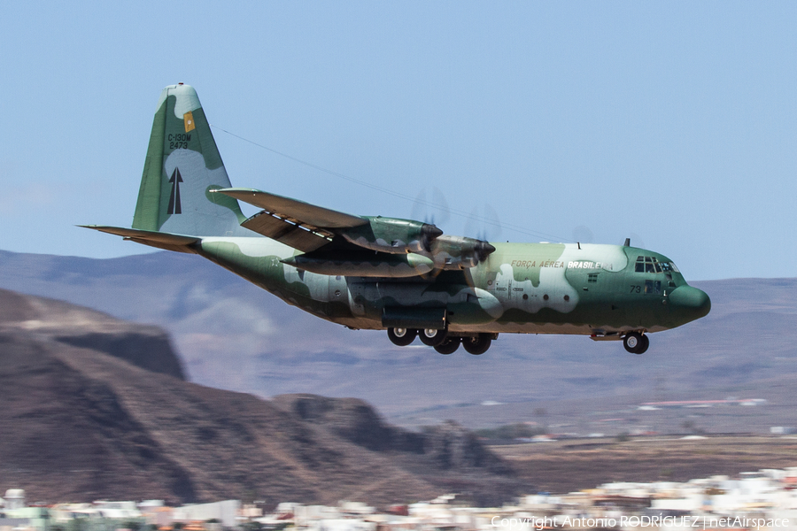 Brazilian Air Force (Forca Aerea Brasileira) Lockheed C-130M Hercules (FAB2473) | Photo 472555