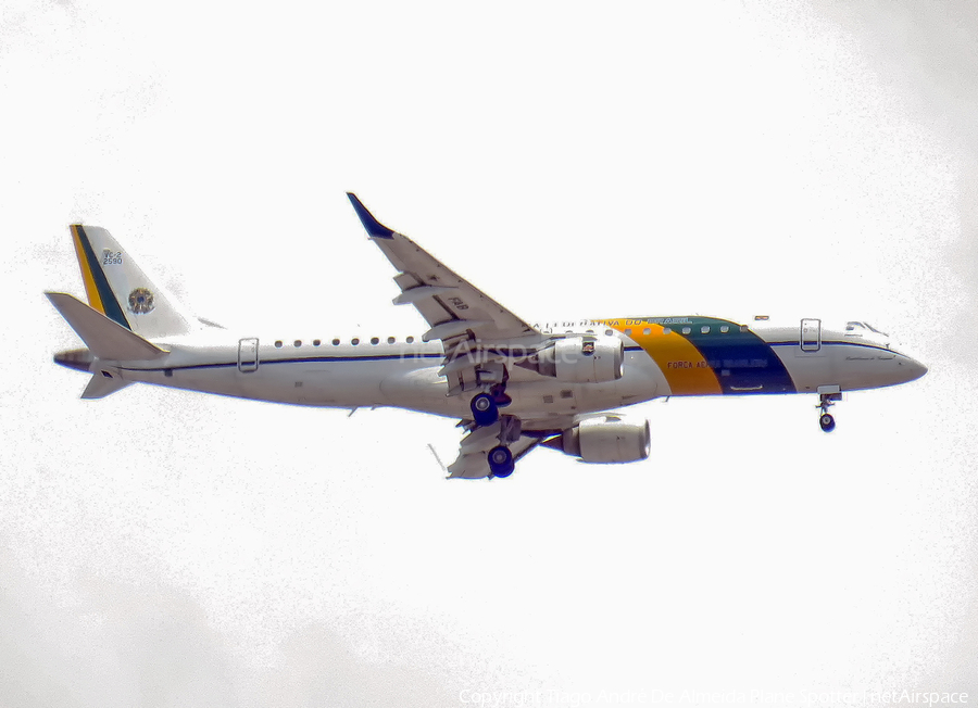 Brazilian Air Force (Forca Aerea Brasileira) Embraer VC-2 (ERJ-190AR) (FAB2590) | Photo 486541